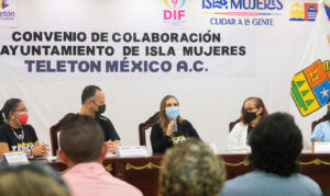 Isla Mujeres y Teletón firman convenio de colaboración